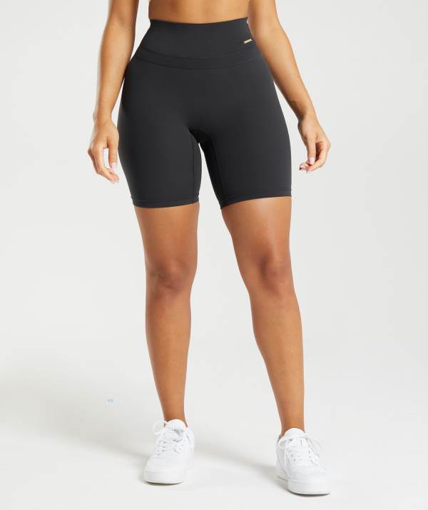 Damske Šortky Gymshark Whitney Cycling Čierne | LE7851923